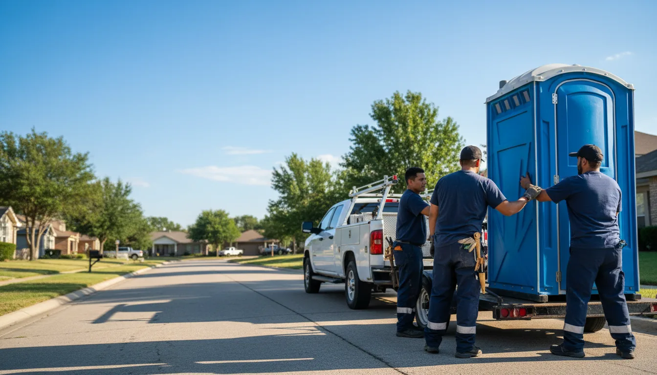 Portable Toilet Rental in Comfort, TX near me